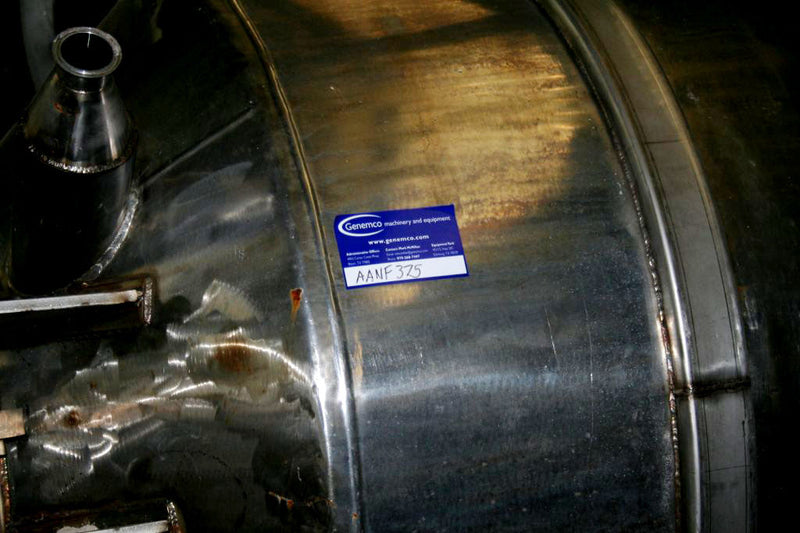 Stainless Steel Vacuum Kettle - 250 gallons Genemco 
