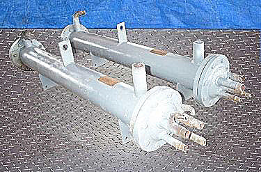 Standard Refrigeration Co. Shell and Tube Heat Exchanger - 10.47 sq. ft. Standard Refrigeration Co. 