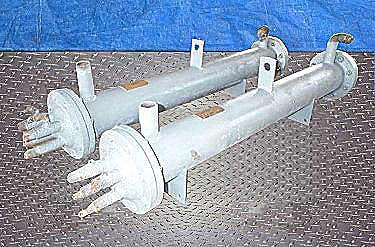 Standard Refrigeration Co. Shell and Tube Heat Exchanger - 10.47 sq. ft. Standard Refrigeration Co. 