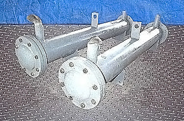 Standard Refrigeration Co. Shell and Tube Heat Exchanger - 10.47 sq. ft. Standard Refrigeration Co. 