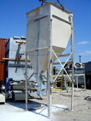 Steel Feeder/Hopper - 145 Cubic ft. Not Specified 