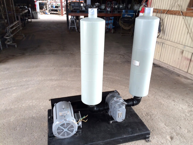 Sutorbilt 4MP Legend Blower with Twin Silencers- 10hp Sutorbilt 