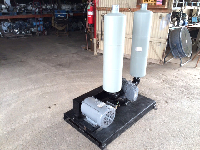 Sutorbilt 4MP Legend Blower with Twin Silencers- 10hp Sutorbilt 