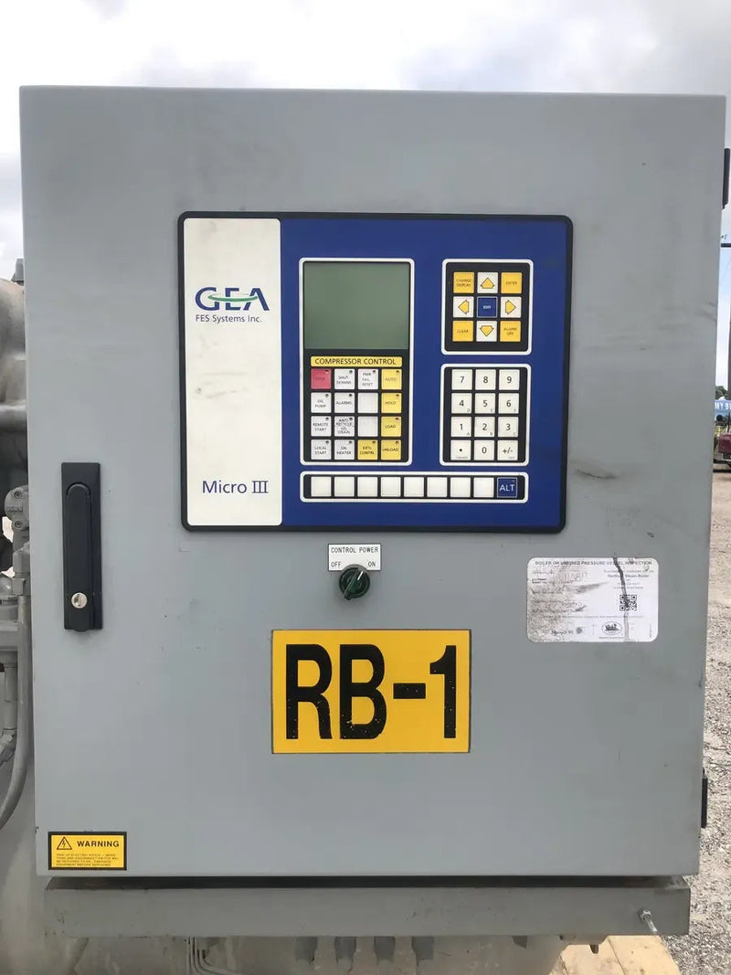 FES 85GSB Rotary Screw Compressor Package (GEA G-62, 40 HP 460/230/208 V)