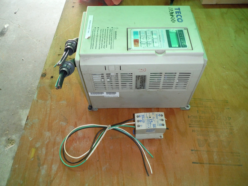 TECO-Westinghouse Electronic Variable Speed Frequency Drive - 10 HP TECO-Westinghouse 