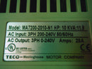 TECO-Westinghouse Electronic Variable Speed Frequency Drive - 10 HP TECO-Westinghouse 