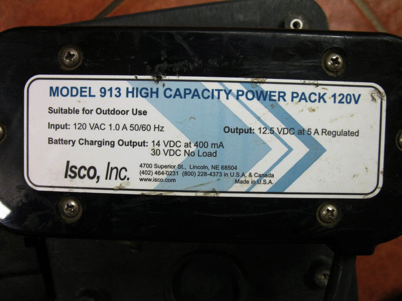 Teledyne Isco Model 3710 Water Sampling Controller Package Teledyne Isco 