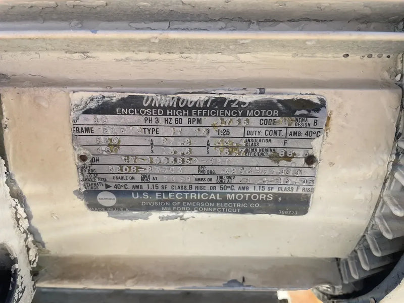 U.S. Electrical Enclosed High Efficiency Motor (10 HP, 1755 RPM, 230/460 V)