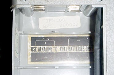 TIF Instruments Inc. 5500 Pump Style Automatic Halogen Leak Detector TIF Instruments Inc. 