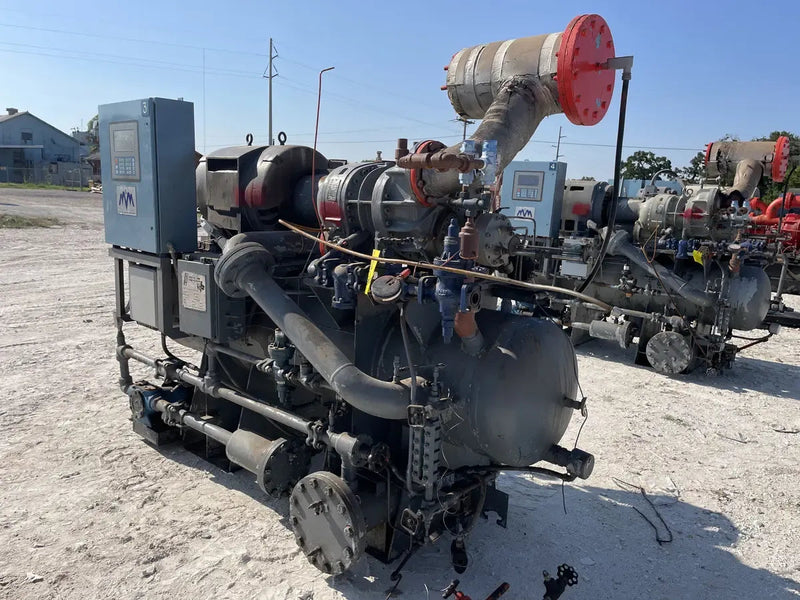 Reco SC2005D-3.6 Rotary Screw Compressor Package (Dunham-Bush 2010DKR3V0D0EM, 250 HP 400 V, M&M Micro Control Panel, Packaged by Reco)