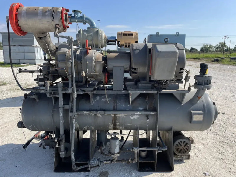Reco SC2005D-3.6 Rotary Screw Compressor Package (Dunham-Bush 2010DKR3V0D0EM, 250 HP 400 V, M&M Micro Control Panel, Packaged by Reco)