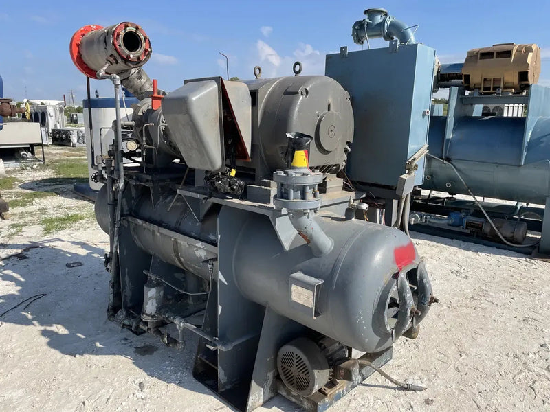 Reco SC2005D-3.6 Rotary Screw Compressor Package (Dunham-Bush 2010DKR3V0D0EM, 250 HP 400 V, M&M Micro Control Panel, Packaged by Reco)