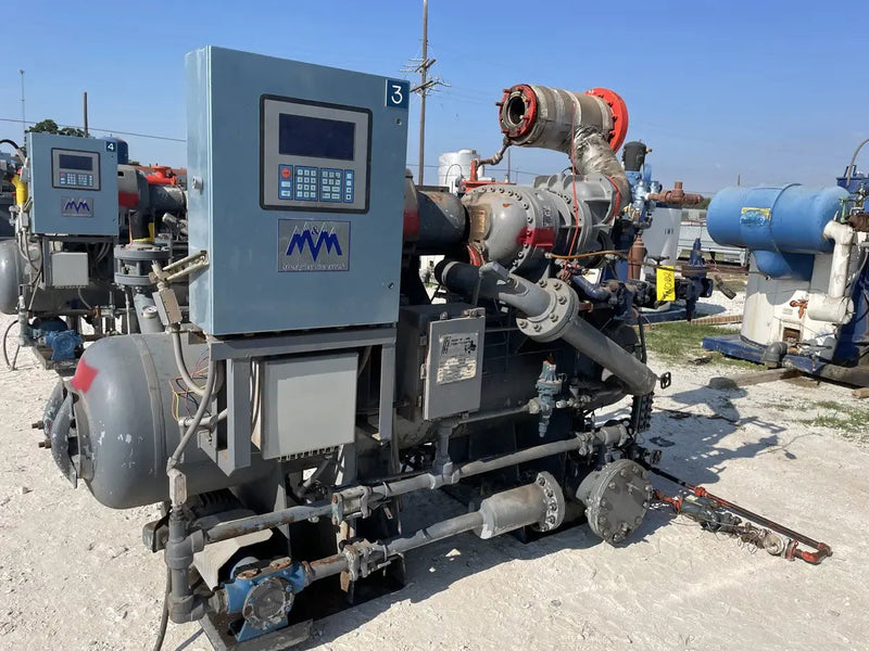 Reco SC2005D-3.6 Rotary Screw Compressor Package (Dunham-Bush 2010DKR3V0D0EM, 250 HP 400 V, M&M Micro Control Panel, Packaged by Reco)