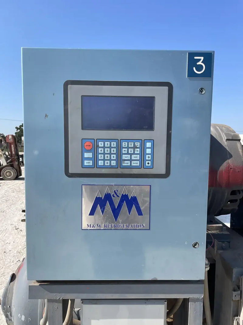 Reco SC2005D-3.6 Rotary Screw Compressor Package (Dunham-Bush 2010DKR3V0D0EM, 250 HP 400 V, M&M Micro Control Panel, Packaged by Reco)