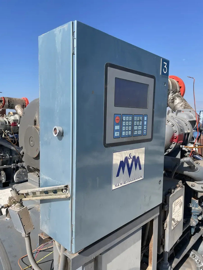 Reco SC2005D-3.6 Rotary Screw Compressor Package (Dunham-Bush 2010DKR3V0D0EM, 250 HP 400 V, M&M Micro Control Panel, Packaged by Reco)