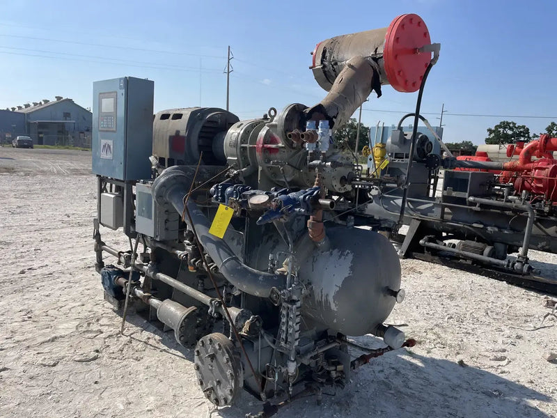 Paquete de compresor de tornillo rotativo Dunham-Bush SC2005D-3.6 (Dunham-Bush 2010DLR3VODSPAX4093, 250 HP 230/460 V, panel de control micro M&amp;M)