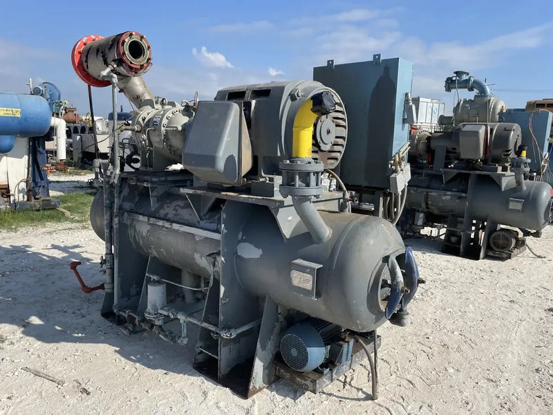 Paquete de compresor de tornillo rotativo Dunham-Bush SC2005D-3.6 (Dunham-Bush 2010DLR3VODSPAX4093, 250 HP 230/460 V, panel de control micro M&amp;M)