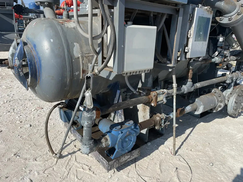 Paquete de compresor de tornillo rotativo Dunham-Bush SC2005D-3.6 (Dunham-Bush 2010DLR3VODSPAX4093, 250 HP 230/460 V, panel de control micro M&amp;M)