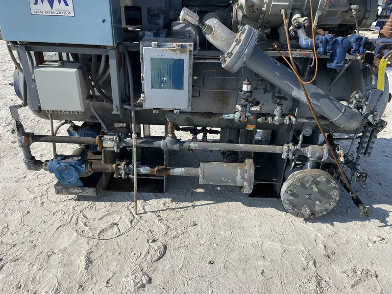Paquete de compresor de tornillo rotativo Dunham-Bush SC2005D-3.6 (Dunham-Bush 2010DLR3VODSPAX4093, 250 HP 230/460 V, panel de control micro M&amp;M)