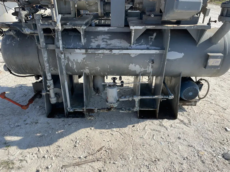 Paquete de compresor de tornillo rotativo Dunham-Bush SC2005D-3.6 (Dunham-Bush 2010DLR3VODSPAX4093, 250 HP 230/460 V, panel de control micro M&amp;M)