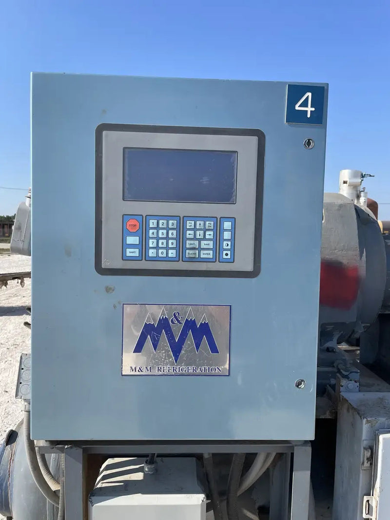 Paquete de compresor de tornillo rotativo Dunham-Bush SC2005D-3.6 (Dunham-Bush 2010DLR3VODSPAX4093, 250 HP 230/460 V, panel de control micro M&amp;M)