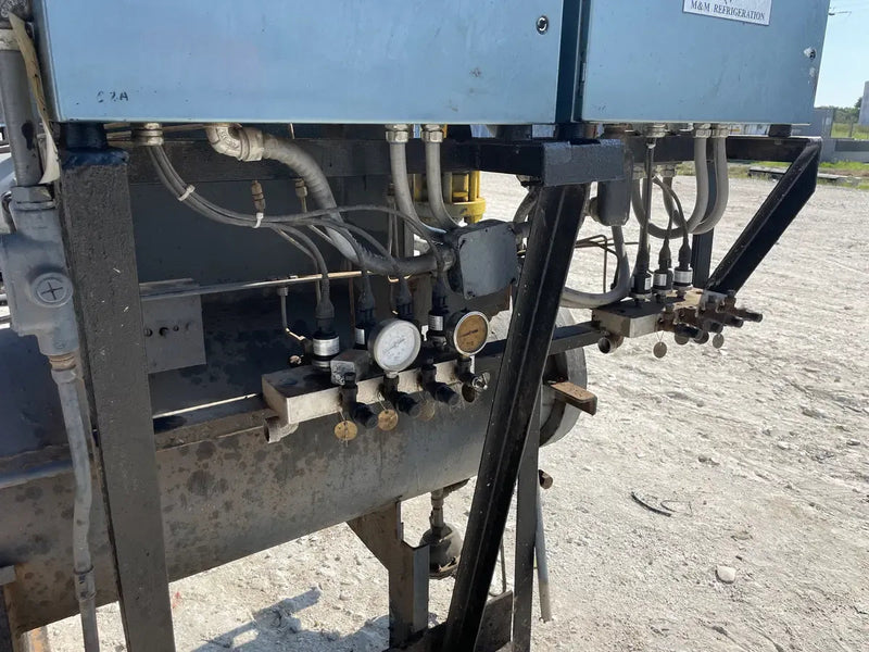 Paquete de compresor de tornillo rotativo Dunham-Bush (Dunham-Bush D20120, 250 HP 460 V, micropanel de control M&amp;M)