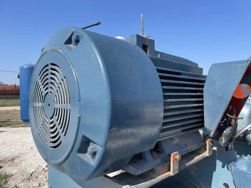 Paquete de compresor de tornillo rotativo York SAB 83 (Sabroe SAB 83, 300 HP 460 V, FALTA MICRO PANEL)