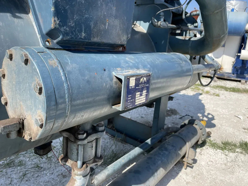 Paquete de compresor de tornillo rotativo York SAB 83 (Sabroe SAB 83, 300 HP 460 V, FALTA MICRO PANEL)