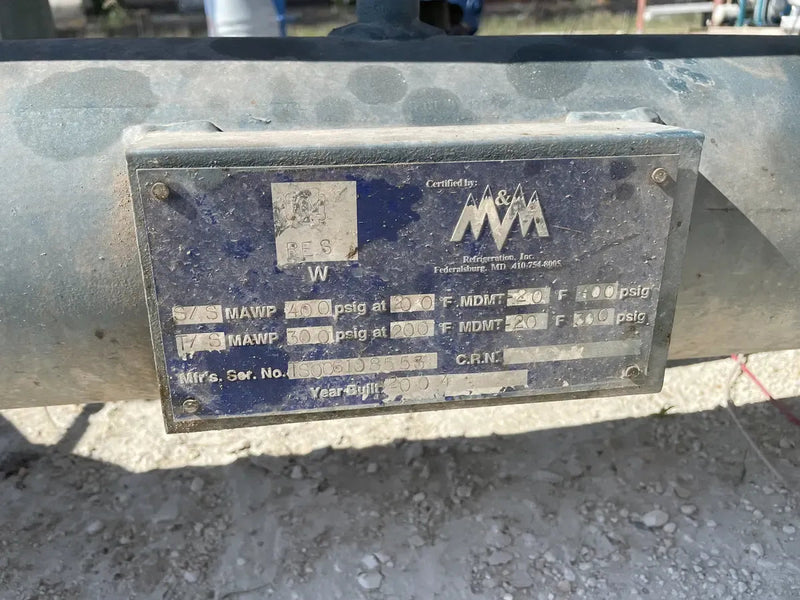 Paquete de compresor de tornillo rotativo York SAB 83 (Sabroe SAB 83, 300 HP 460 V, FALTA MICRO PANEL)
