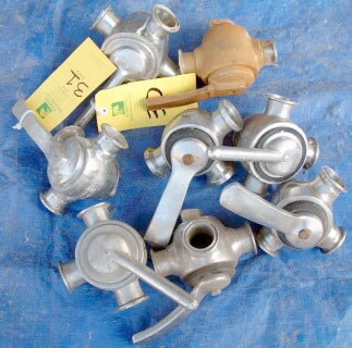 Tri-Clover 3 Way Plug Valves Tri Clover 
