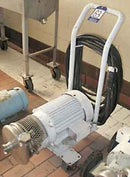 Tri Clover Mobile Stainless Steel Centrifugal Pump Tri Clover 