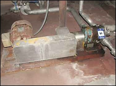 Tri-Clover Model PRR25 Positive Displacement Pump Tri Clover 