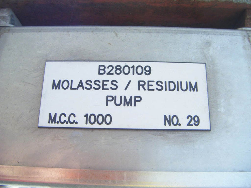 Tri-Clover Positive Displacement Pump Tri Clover 