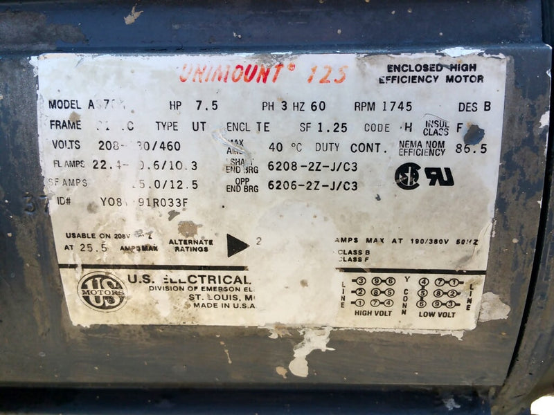 Tri Clover PR125 Positive Displacement Pump Tri Clover 