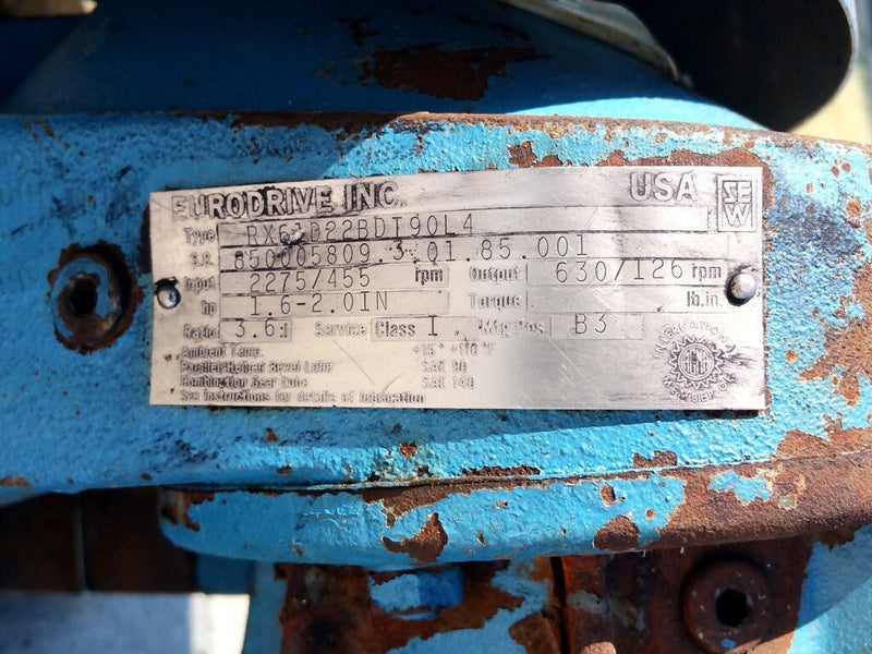 Tri Clover PR25 Positive Displacement Pump Tri Clover 