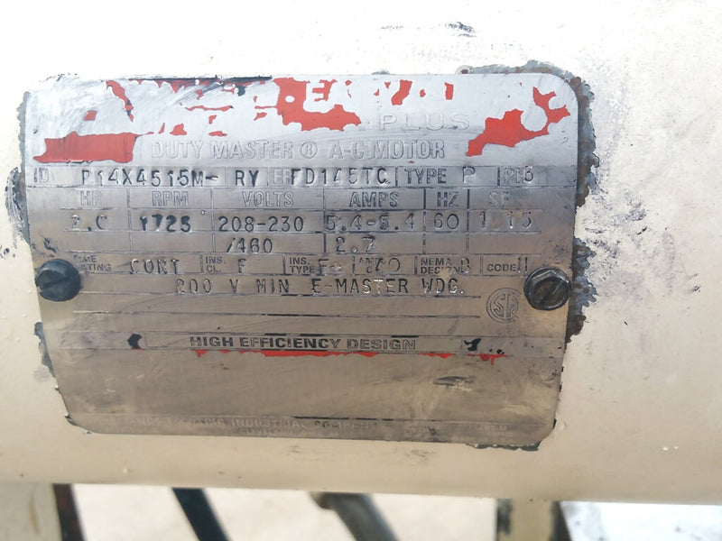 Tri Clover PR25 Positive Displacement Pump Tri Clover 