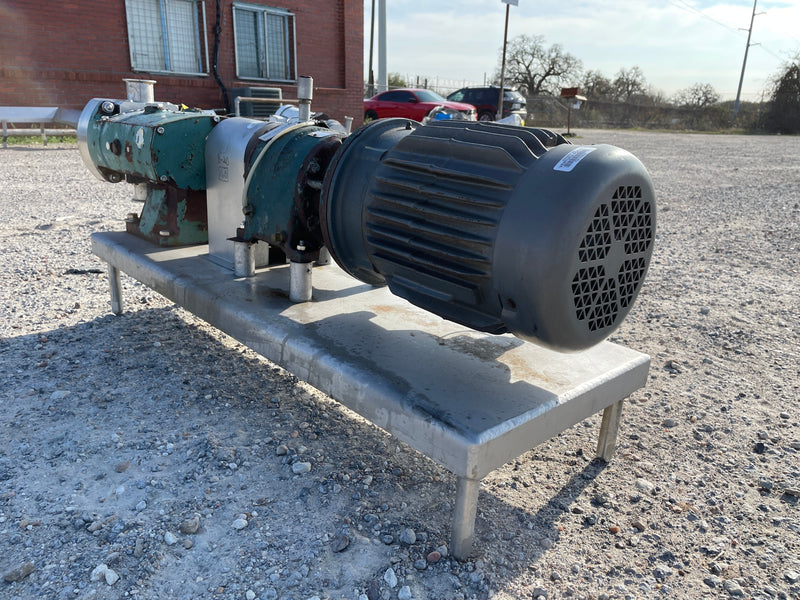 Tri-Clover TCIP3-NLD Positive Displacement Pump (5 HP, 70.4 GPM Max, 24.2 GPM Set-Up) Tri-Clover 