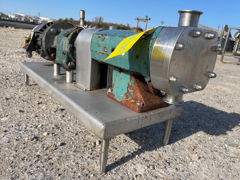 Tri-Clover TCIP3-NLD Positive Displacement Pump (5 HP, 70.4 GPM Max, 24.2 GPM Set-Up) Tri-Clover 