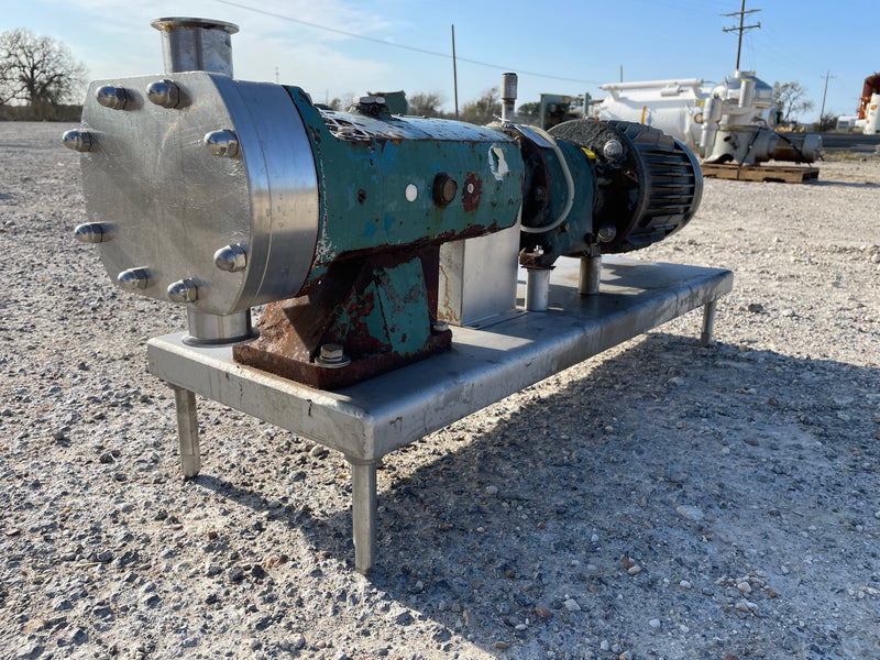 Tri-Clover TCIP3-NLD Positive Displacement Pump (5 HP, 70.4 GPM Max, 24.2 GPM Set-Up) Tri-Clover 