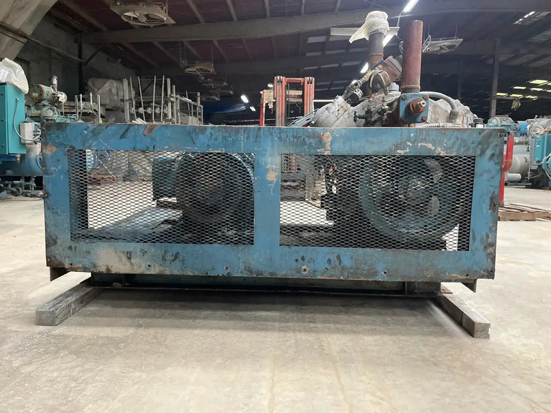 Vilter 454XL Reciprocating Compressor (50 HP, 230/460 V, Belt Driven)