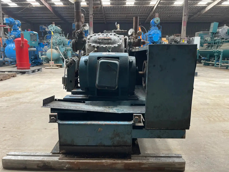 Vilter 454XL Reciprocating Compressor (50 HP, 230/460 V, Belt Driven)
