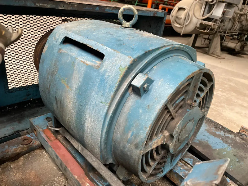 Vilter 454XL Reciprocating Compressor (50 HP, 230/460 V, Belt Driven)