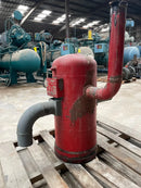 Vilter Super Separator Vertical Ammonia Oil Tank (12in X 24in. 15 Gallons)