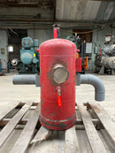 Vilter Super Separator Vertical Ammonia Oil Tank (12in X 24in. 15 Gallons)