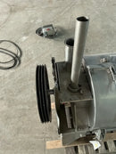 Remate de paleta de acero inoxidable marrón 202