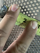 Remate de paleta de acero inoxidable marrón 202