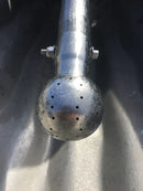 Trituradora y derretidora de hielo congelado de acero inoxidable