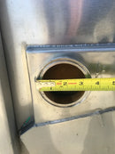 Trituradora y derretidora de hielo congelado de acero inoxidable