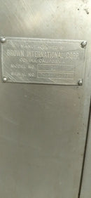 Aleta de paleta de acero inoxidable marrón 202