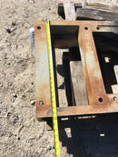 Soporte de montaje del motor y acabadora Brown 202